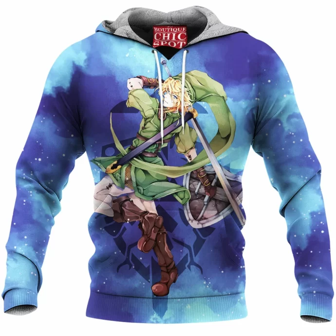 Legend Of Zelda Hero Of Time Fleece Hoodie