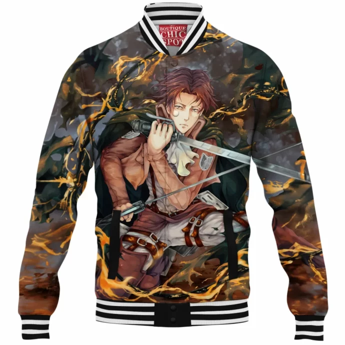 Attack On Titan Baseball Jacket