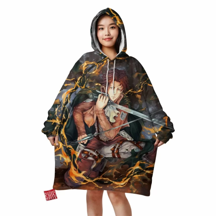 Attack On Titan Blanket Hoodie