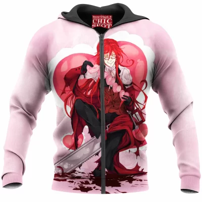 Anime Zip-Hoodie, Black Butler Zip-Hoodie