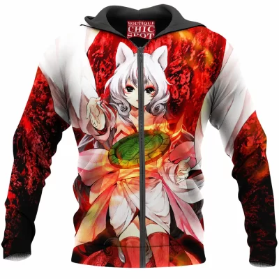 Anime Zip-Hoodie, Okami Zip-Hoodie
