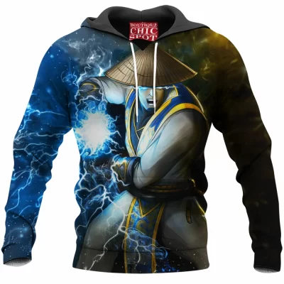 Game Hoodie, Mortal Kombat Hoodie, Raiden Hoodie