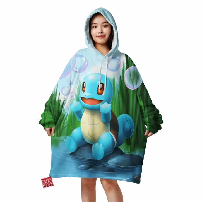 Squirtle Blanket Hoodie