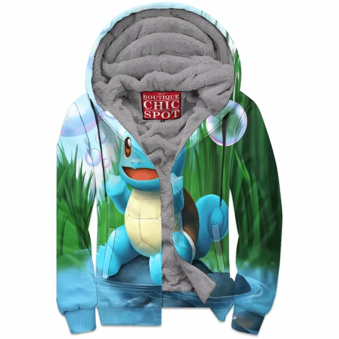 Squirtle Zip Fleece Hoodie