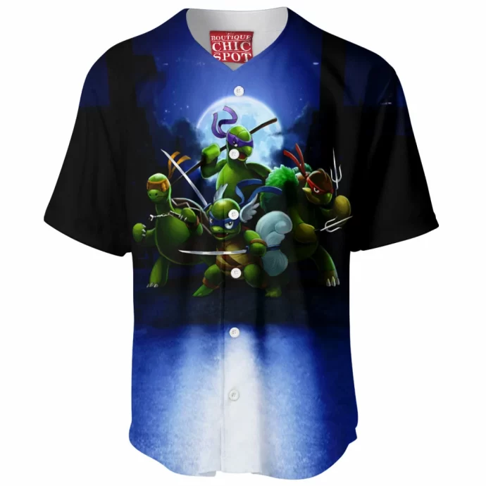 Tmnt Pokemon Baseball Jersey