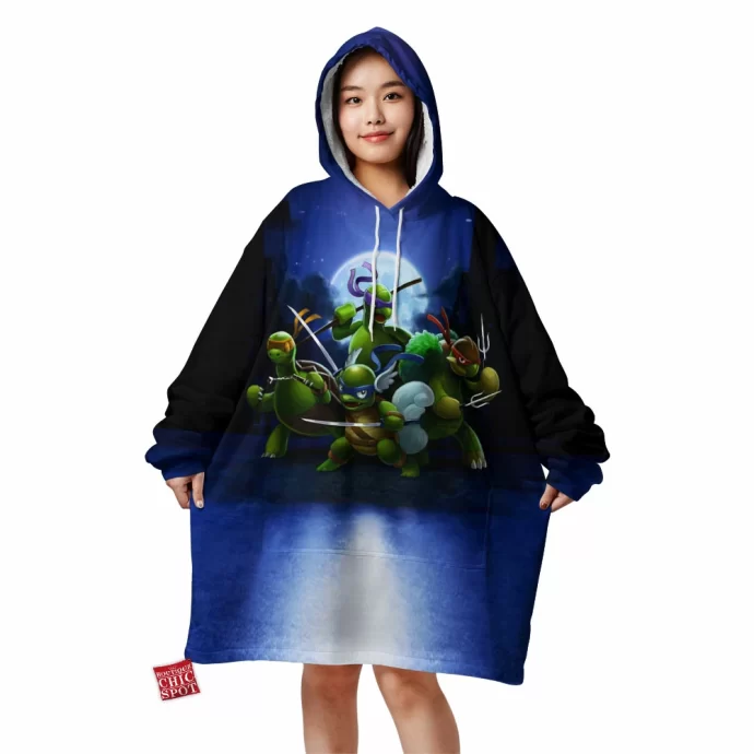 Tmnt Pokemon Blanket Hoodie