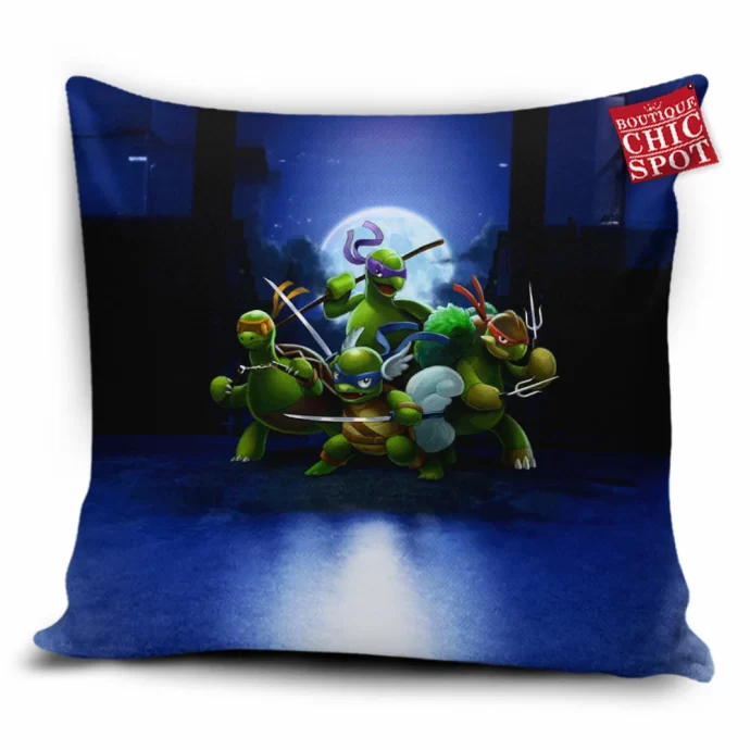 Tmnt Pokemon Pillow Cover