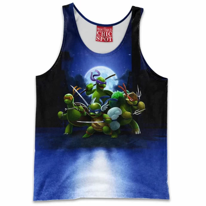 Tmnt Pokemon Tank Top