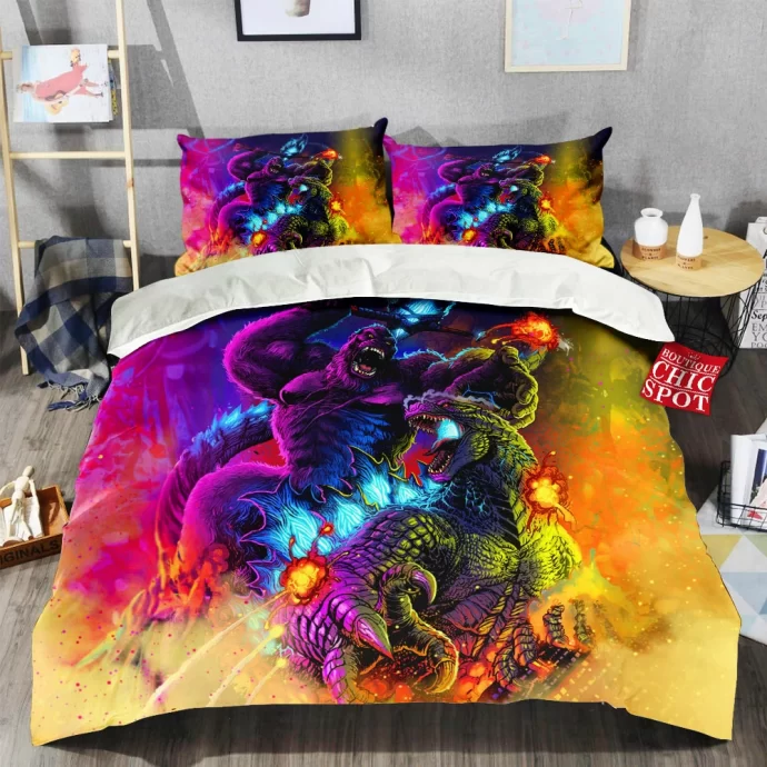 Godzilla Vs Kong Bedding Set