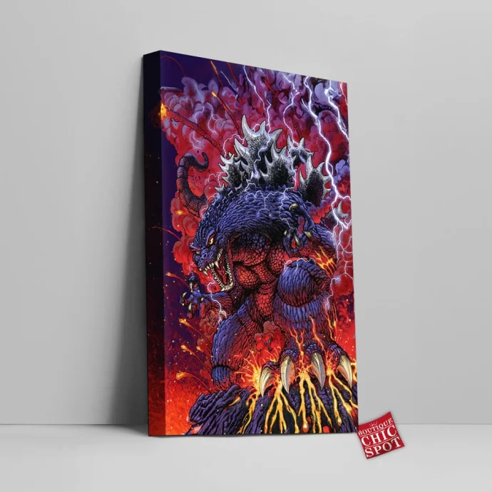 Godzilla Canvas Wall Art