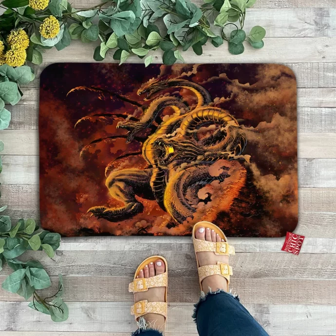 King Ghidorah Doormat