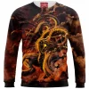 King Ghidorah Zip Sweatshirt, Dragon Zip Sweatshirt, Kaiju Zip Sweatshirt, Monster Zip Sweatshirt, Kaiju Zip Sweatshirt