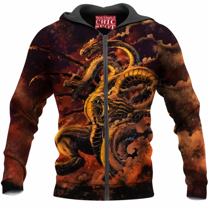 King Ghidorah Zip Hoodie