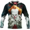 Horror Fleece-Hoodie, Pennywise Fleece-Hoodie