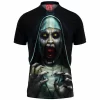 Horror Polo Shirt, The Conjuring Polo Shirt, Valak Polo Shirt