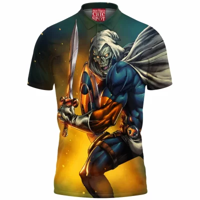 Comic Polo Shirt, Taskmaster Polo Shirt