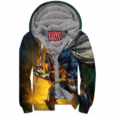 Comic Zip-Fleece-Hoodie, Taskmaster Zip-Fleece-Hoodie