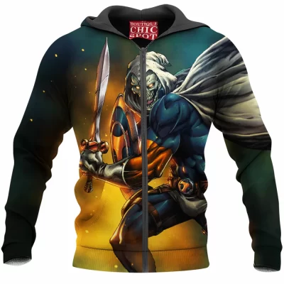 Comic Zip-Hoodie, Taskmaster Zip-Hoodie