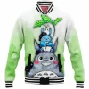 Anime Baseball-Jacket, Totoro Baseball-Jacket, Ghibli Baseball-Jacket