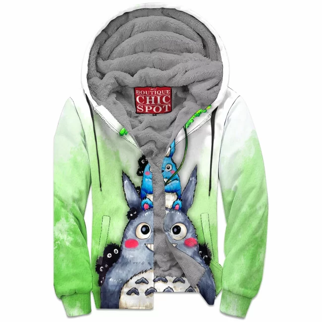 M TU Boutique 4662 Zip Fleece Hoodie