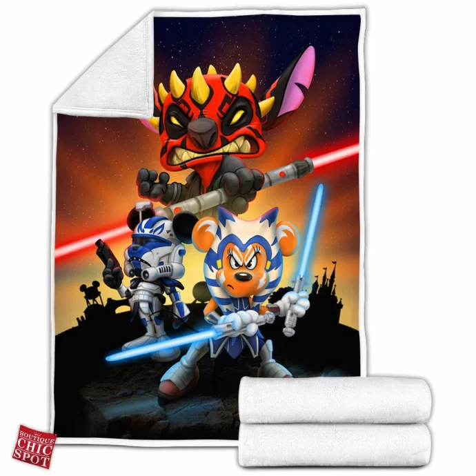 Clone Wars Fleece Blanket