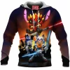 Sci-Fi Fleece-Hoodie, Star Wars Fleece-Hoodie
