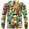 Pokemon Zip Sweatshirt, Anime Zip Sweatshirt