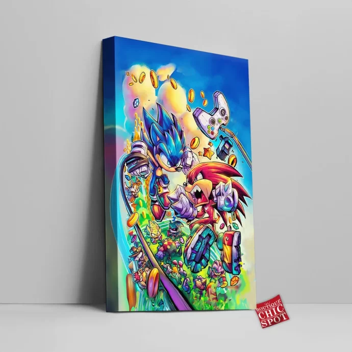 Sonic Canvas Wall Art