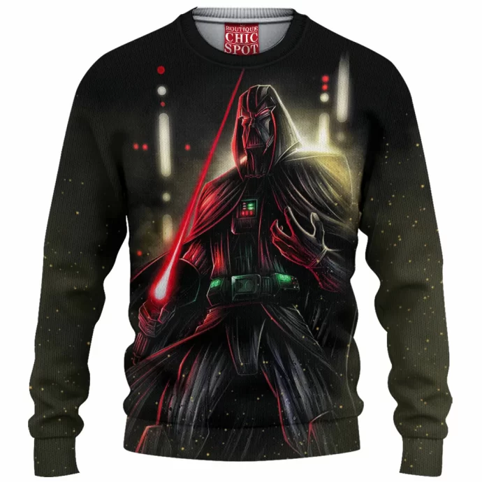 Darth Vader Knitted Sweater