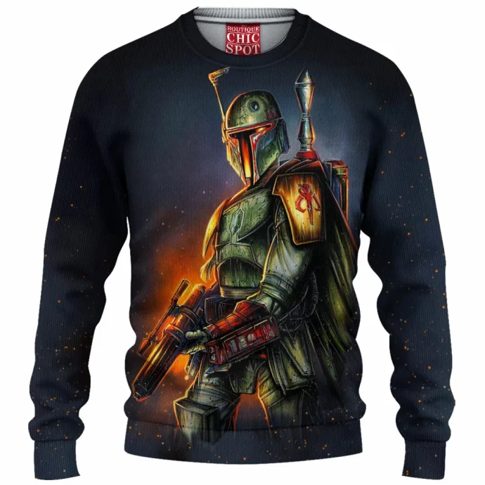 Boba Fett Knitted Sweater