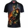 Boba Fett Polo Shirt, Sci-Fi Polo Shirt, Star Wars Polo Shirt