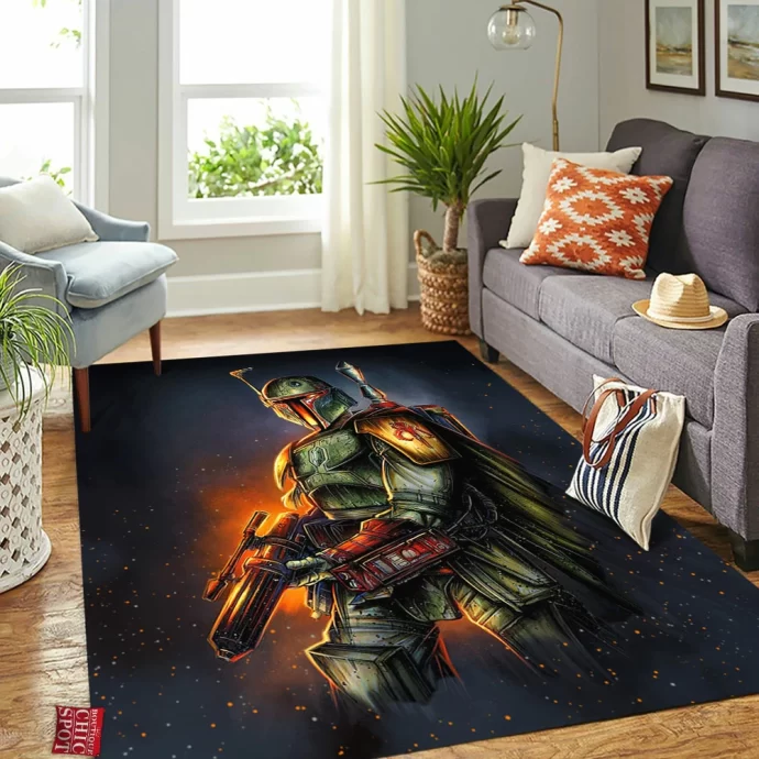 Boba Fett Rectangle Rug