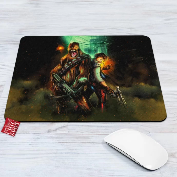 Han And Chewie Mouse Pad