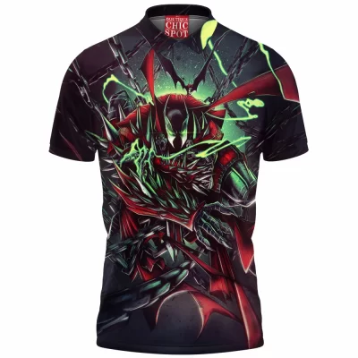 Comic Polo Shirt, Spawn Polo Shirt
