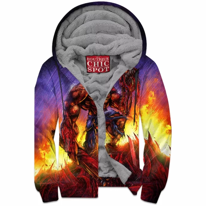 Splatterhouse Zip Fleece Hoodie