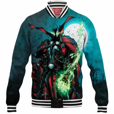Comic Baseball-Jacket, Spawn Baseball-Jacket