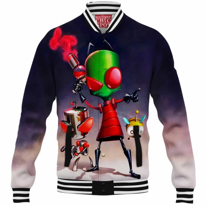 Invader Zim Baseball Jacket