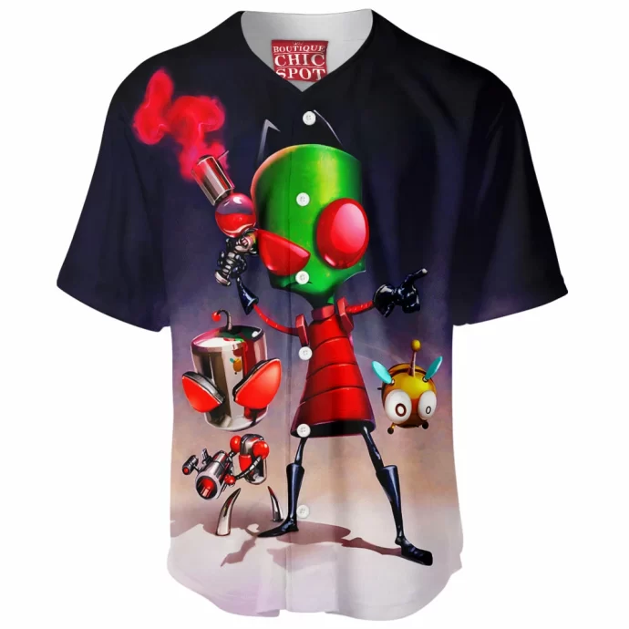 Invader Zim Baseball Jersey