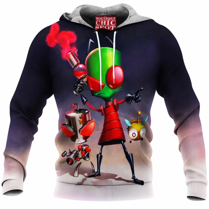 Invader Zim Fleece Hoodie