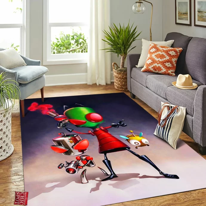 Invader Zim Rectangle Rug