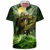 Comic Hawaiian-Shirt, Swamp Thing Hawaiian-Shirt