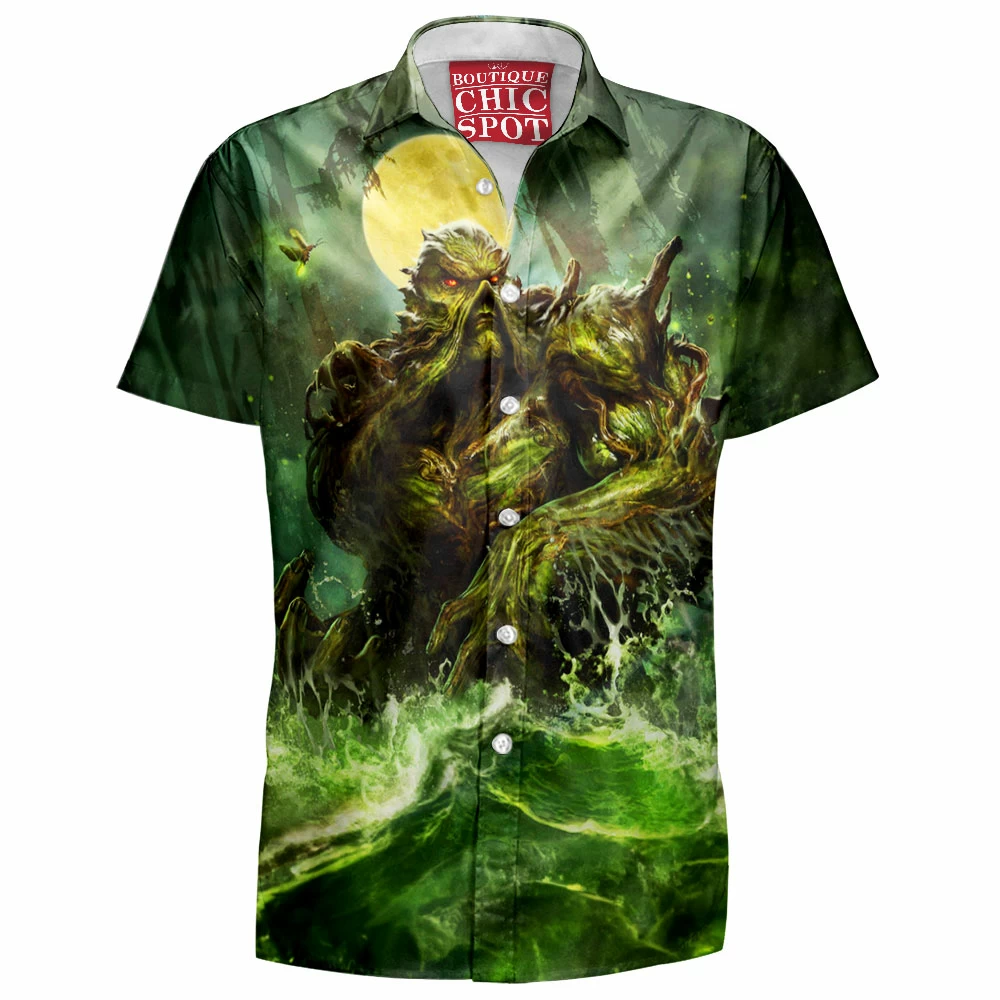 Comic Hawaiian-Shirt, Swamp Thing Hawaiian-Shirt 1 M TU Boutique 4680 Hawaiian Shirt
