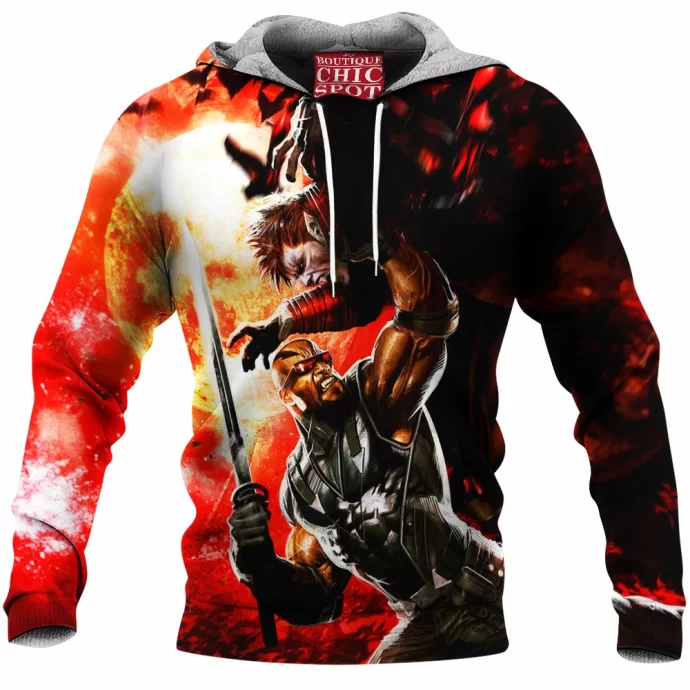 Blade Vs Vampire Fleece Hoodie