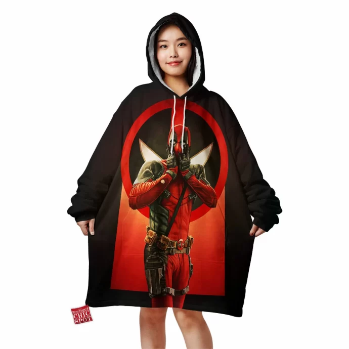 Deadpool Blanket Hoodie