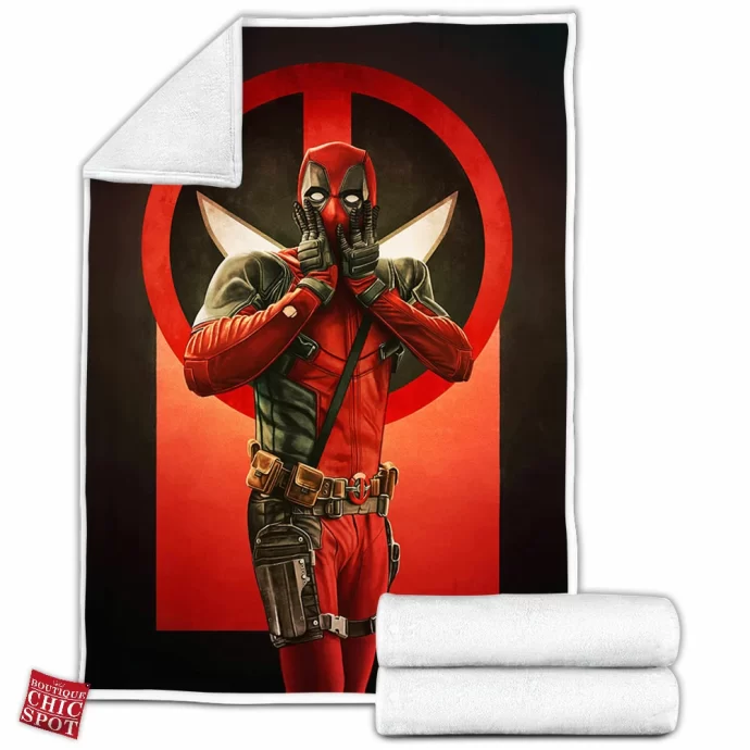 Deadpool Fleece Blanket