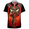 Comic Hawaiian-Shirt, Deadpool Hawaiian-Shirt