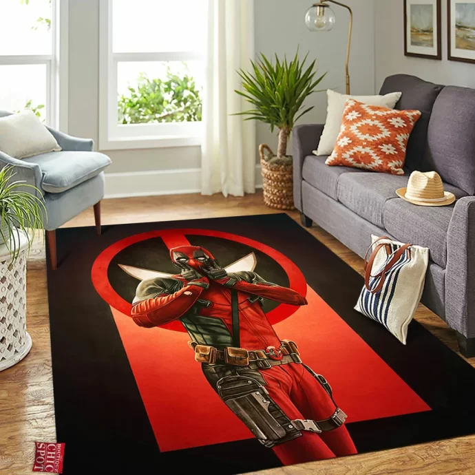 Deadpool Rectangle Rug