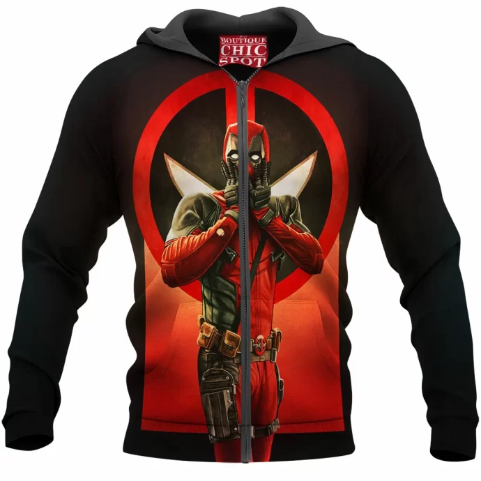 Deadpool Zip Hoodie