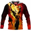 Comic Fleece-Hoodie, Ghost Rider Fleece-Hoodie