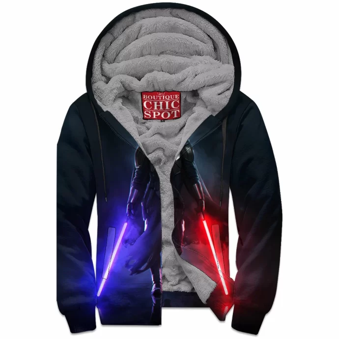 Darth Revan Zip Fleece Hoodie